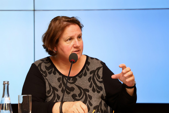 Gesellschaft Impulsprogramm für gesellschaftlichen Zusammenhalt Staatsministerin Theresa Schopper (Bild: Staatsministerium Baden-Württemberg)