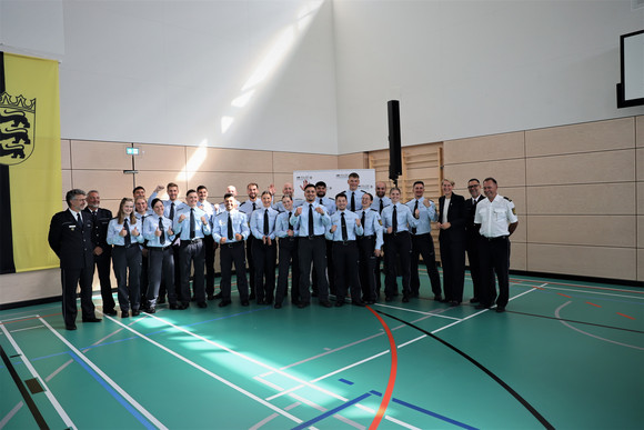 Polizei Weitere Verstärkung für die Polizei Baden-Württemberg Verabschiedung in Wertheim, 27. August 2025