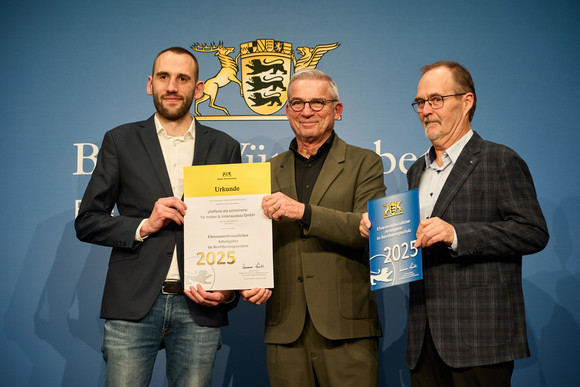 Feierstunde zur Auszeichnung ehrenamtsfreundlicher Arbeitgeber im Bevölkerungsschutz