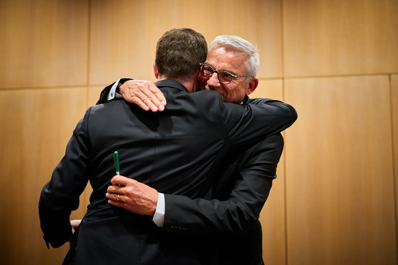 Feierlicher Empfang im Innenministerium für Innenminister Manuel Hagel