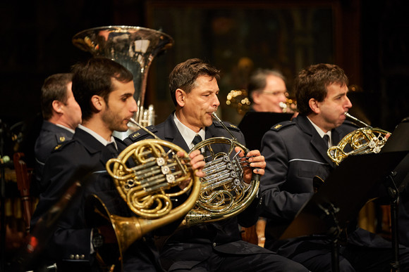 Benefizkonzert des Landespolizeiorchesters Baden-Württemberg im Ulmer Münster.