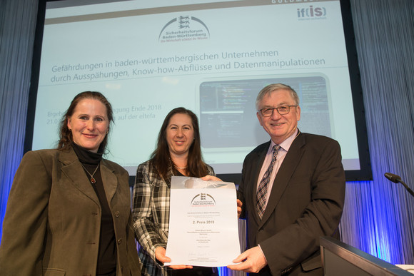  Preisverleihung Sicherheitspreis Baden-Württemberg 2019. Bild: Lichtgut/Piechowski