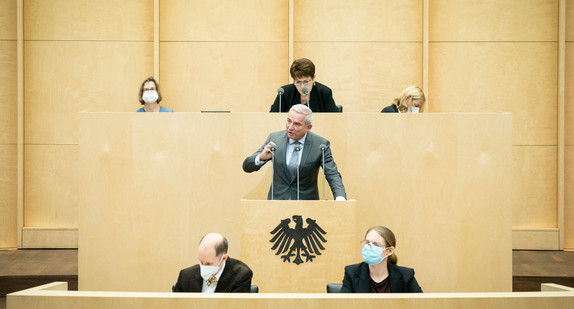 Minister Strobl spricht im Bundesrat