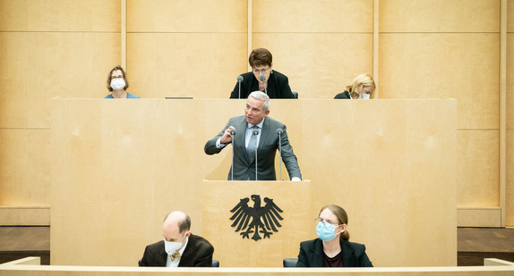 Minister Strobl spricht im Bundesrat