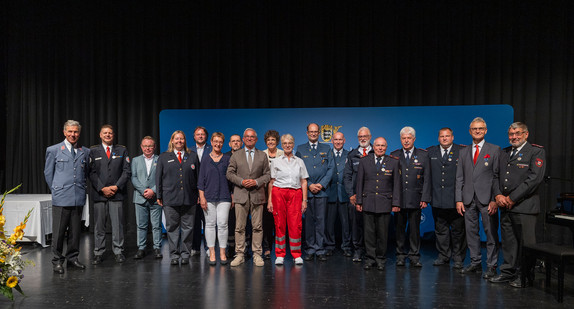 Verleihung Bevölkerungsschutz-Ehrenzeichen 2025