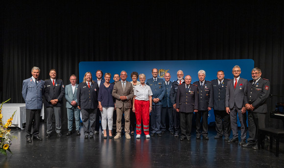 Bevölkerungsschutz Verleihung des Bevölkerungsschutz-Ehrenzeichens Verleihung Bevölkerungsschutz-Ehrenzeichen 2025