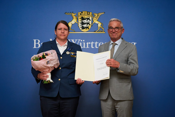 Verleihung des Bevölkerungsschutz Ehrenzeichen