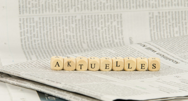 Würfel mit der Aufschrift Aktuelles. Quelle: Fotolia