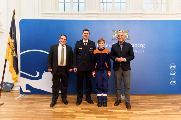 Verleihung rheinland-pfälzische Fluthilfemedaille