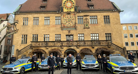 Schweigeminute für die getöteten Polizisten in Rheinland-Pfalz