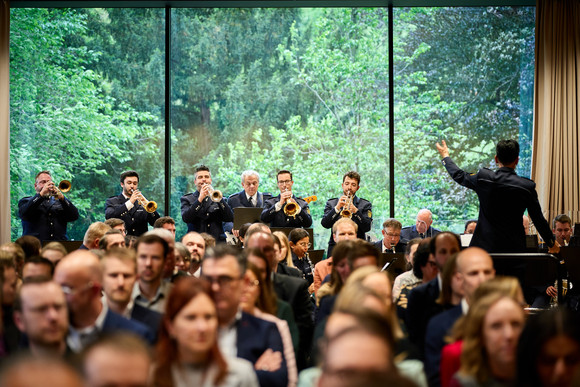 Feierlicher Empfang im Innenministerium für Innenminister Manuel Hagel