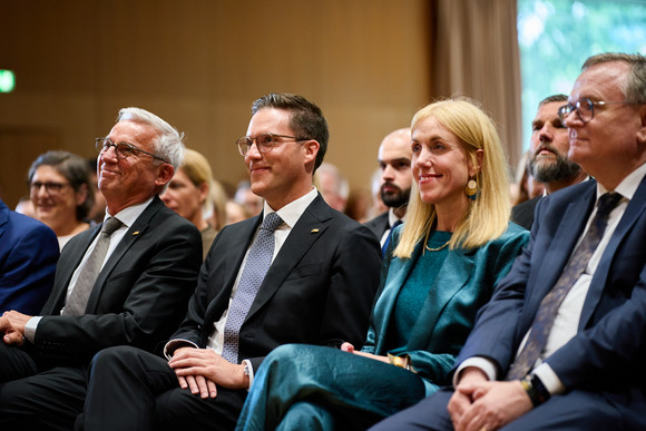 Feierlicher Empfang im Innenministerium für Innenminister Manuel Hagel