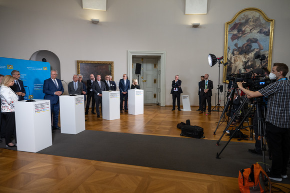 Innenministerkonferenz Frühjahrssitzung der Innenministerkonferenz 2022 Frühjahrssitzung der Innenministerkonferenz 2022 in Würzburg