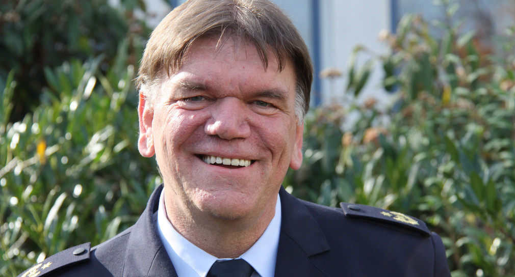 Polizeipräsident Ekkehard Falk wurde in den Ruhestand verabschiedet.