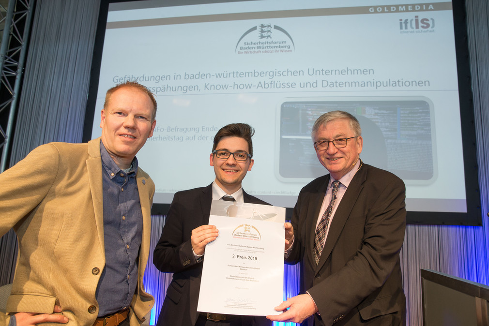 Preisverleihung Sicherheitspreis Baden-Württemberg 2019. Bild: Lichtgut/Piechowski