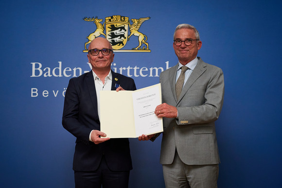 Verleihung des Bevölkerungsschutz Ehrenzeichen