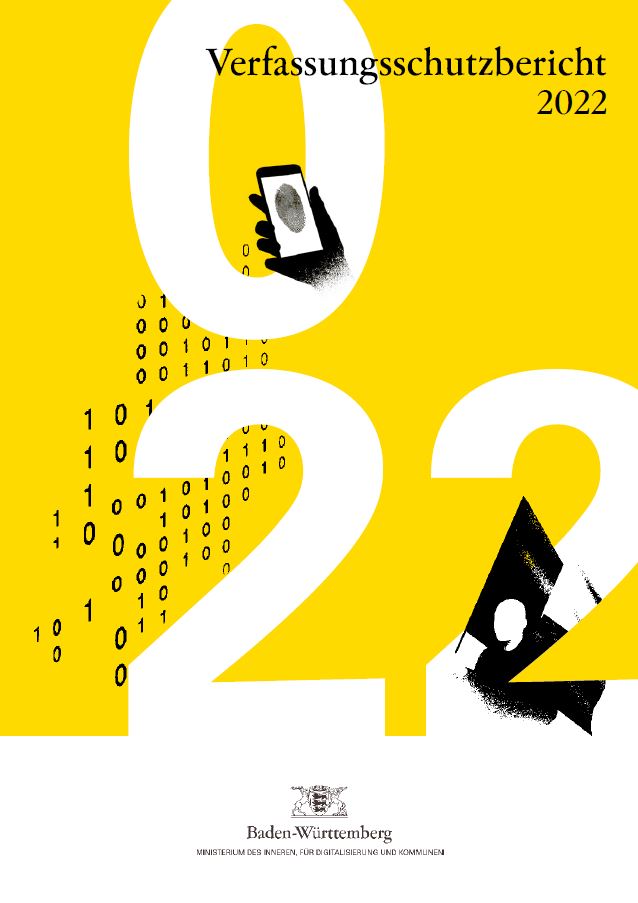 Deckblatt Verfassungsschutzbericht 2022
