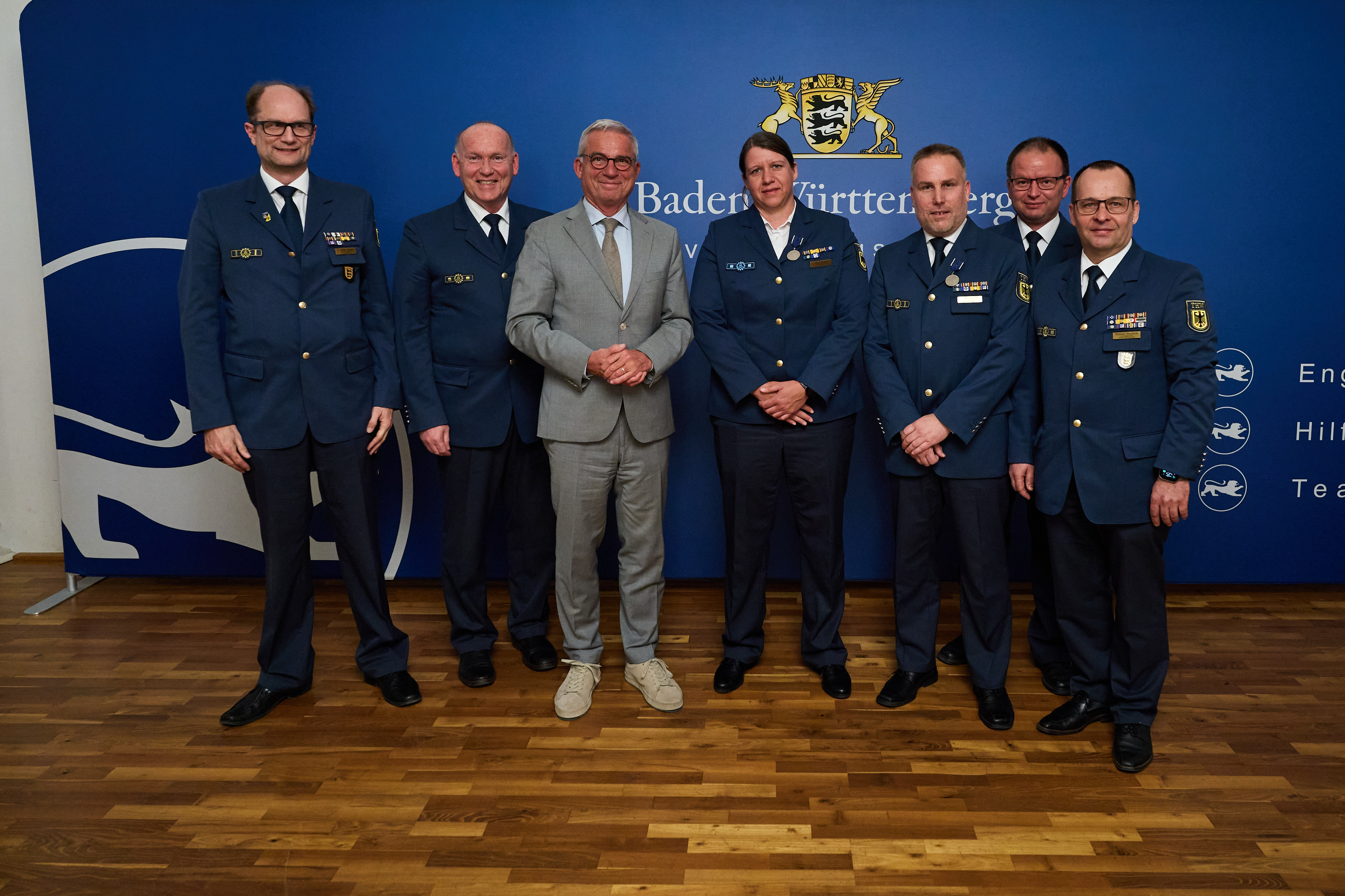 Verleihung des Bevölkerungsschutz Ehrenzeichen