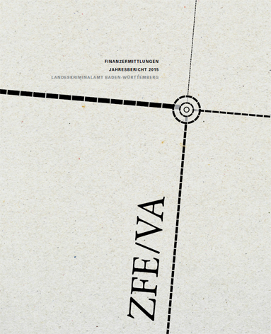 Deckblatt des Jahresberichts Finanzermittlungen 2015