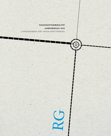 Deckblatt des Jahresberichts Rauschgiftkriminalit&auml;t 2015